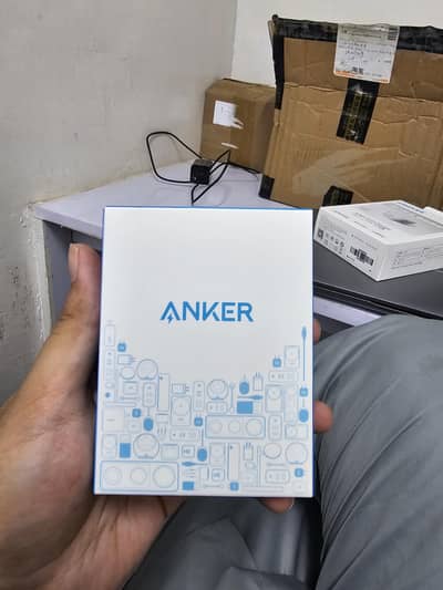 Original Anker 20w,30w,45w,47w and 100w adapter and cables. BOXPACK