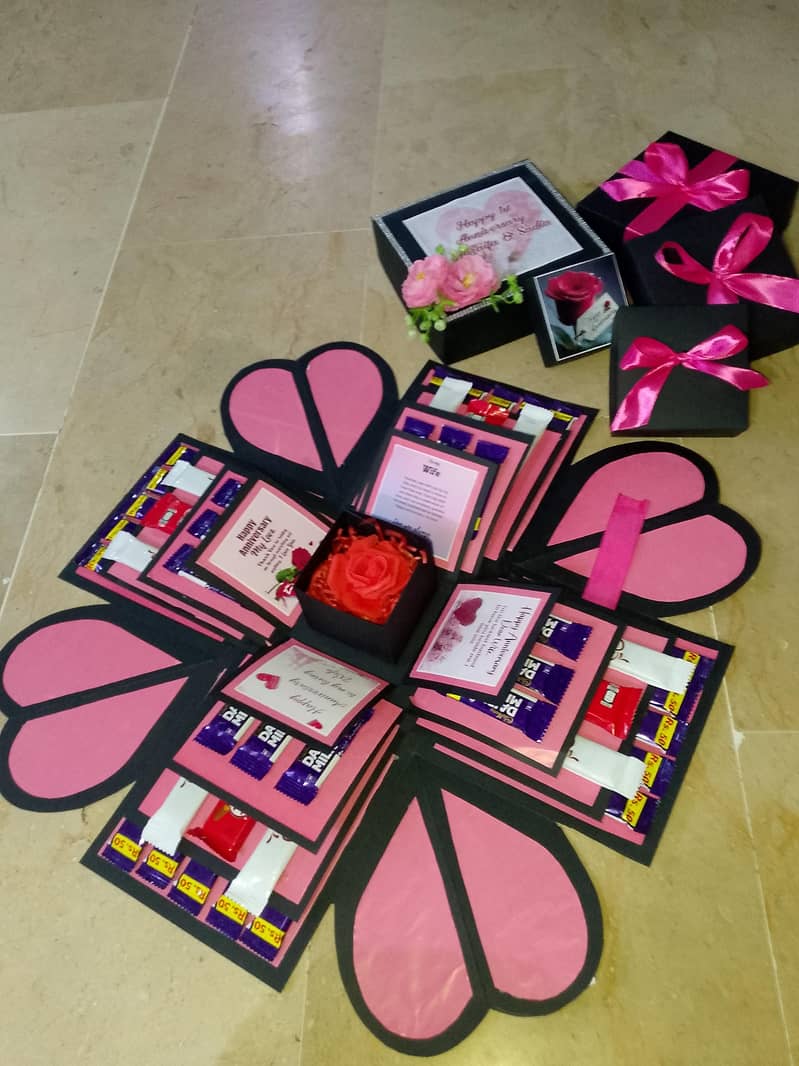explosion chocolate box gift 7