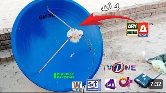 Islamabad dish TV antenna