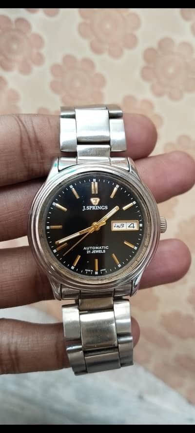j. springs by Seiko automatic watch original Japan made
