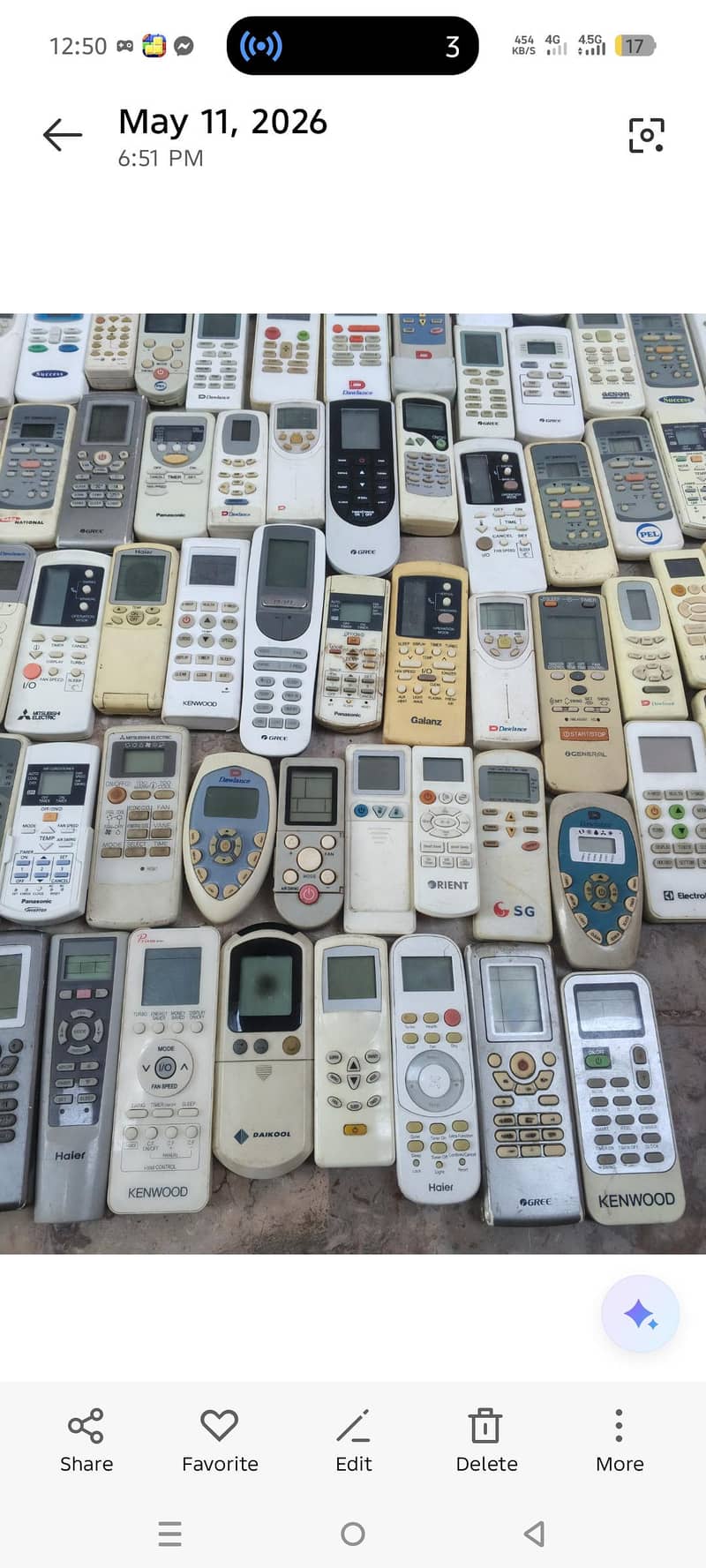 ac remote 5