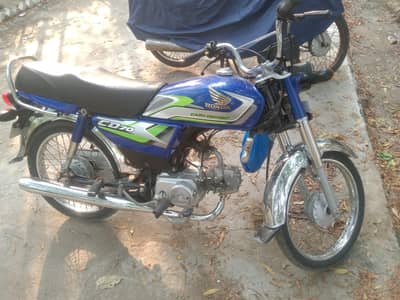 A plus condition Honda cd-70 for sale in very reasonable price