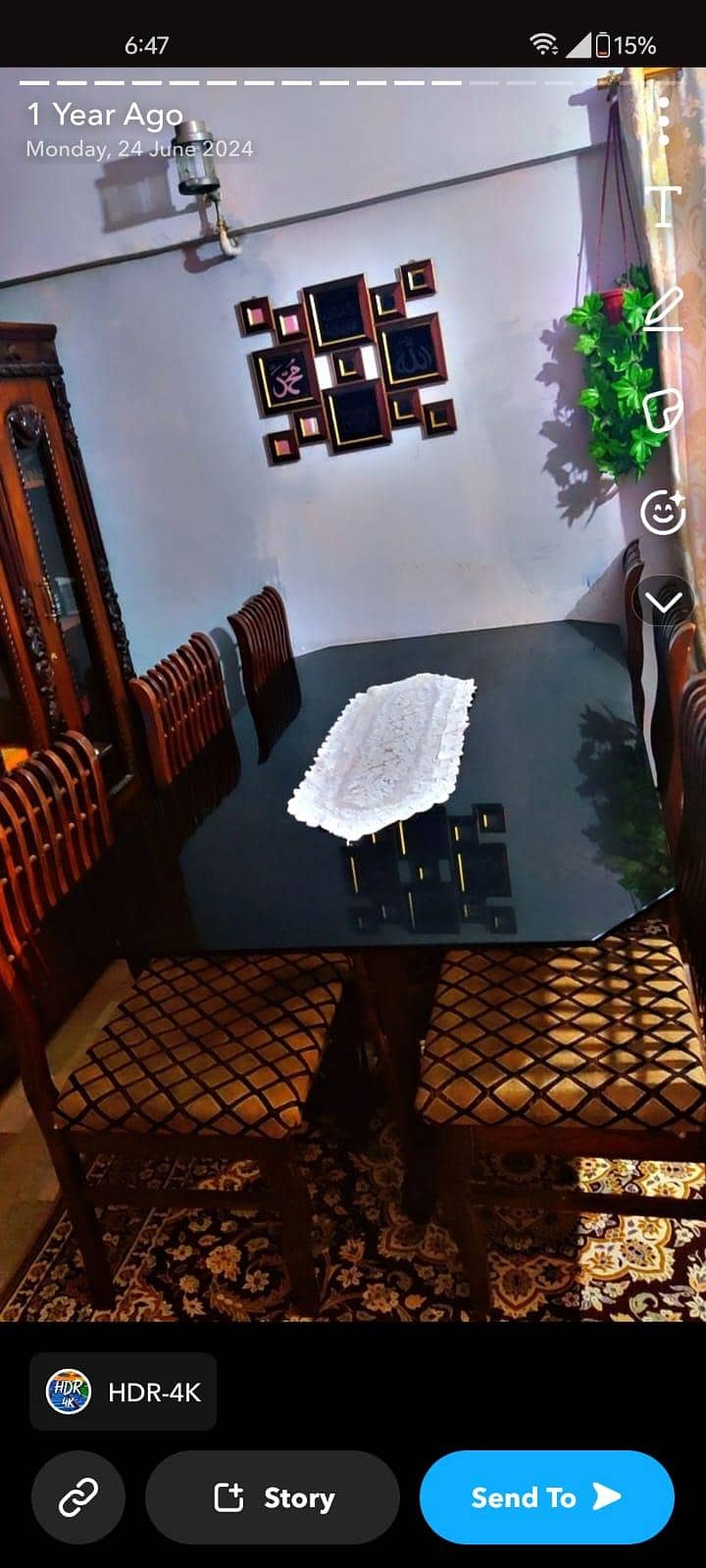 Dining table 1