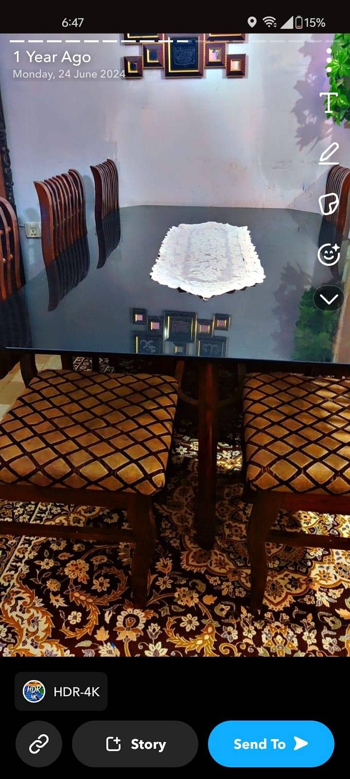 Dining table 4