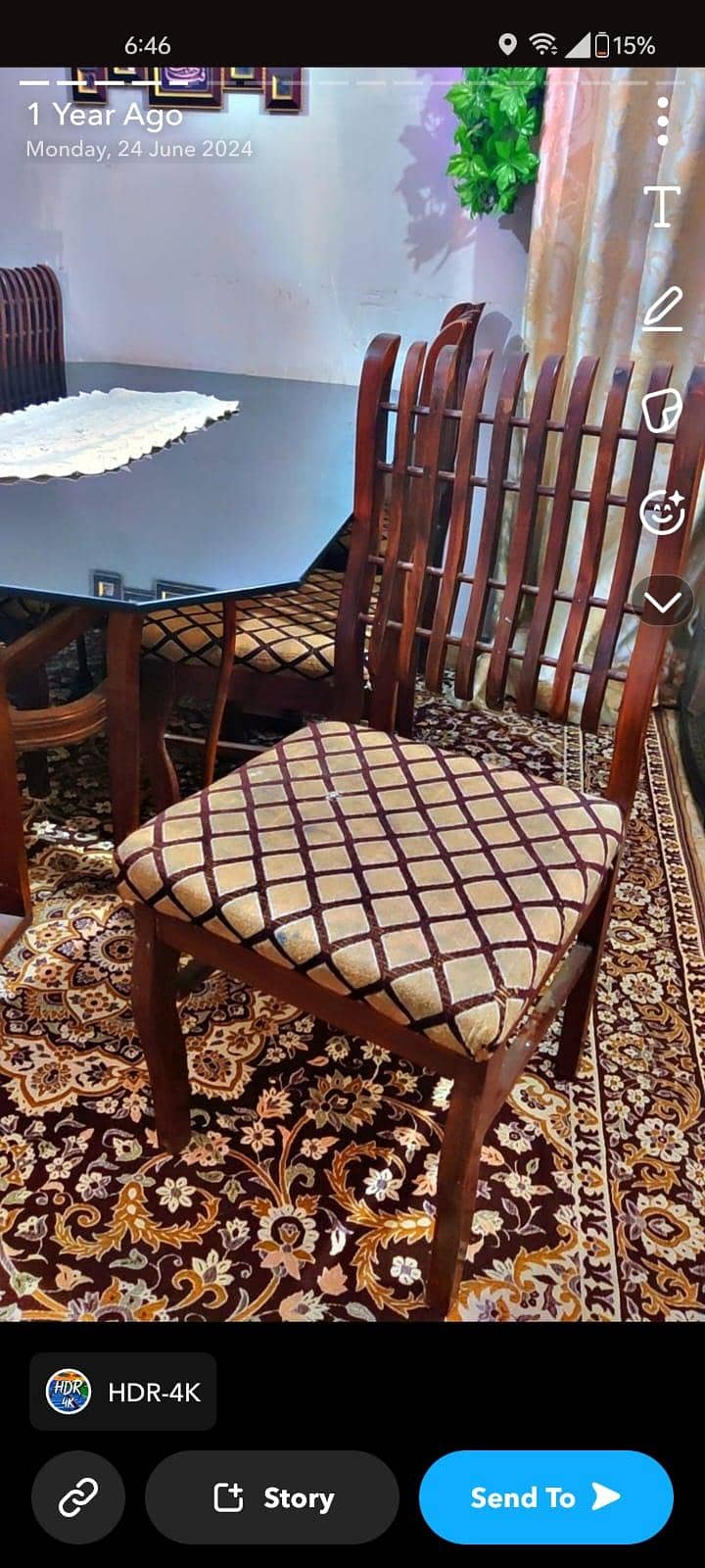 Dining table 6