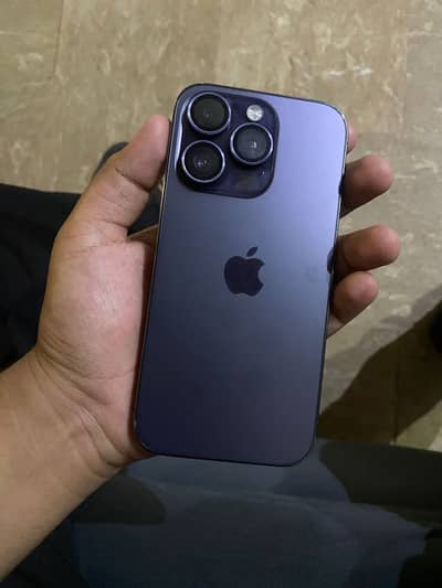 Apple iPhone 14 Pro factory unlock 128 gb 80%bhettery health