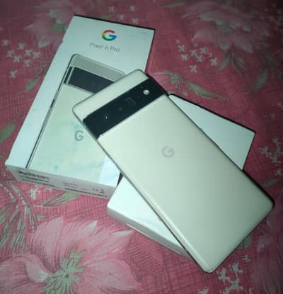 Google Pixel 6 Pro official pta with box and charger . 0303*8324*/249