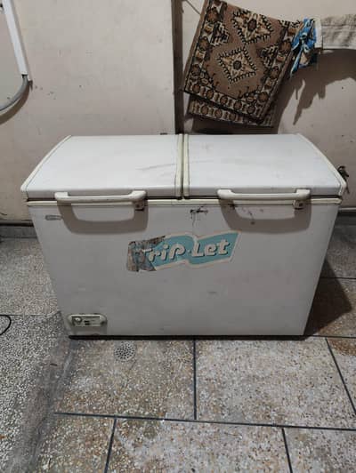 Waves Deep Freezer - Half Fridge & Half Freezer