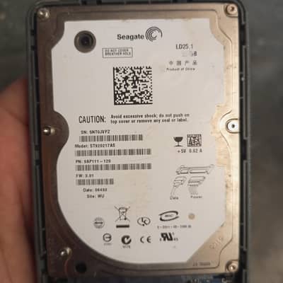 1 TB hard disk