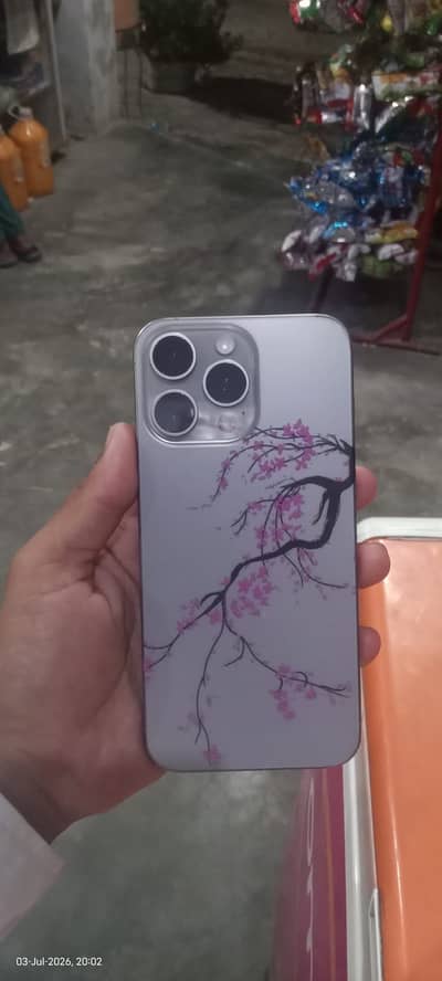 iPhone 15 pro max jv 512gb with box