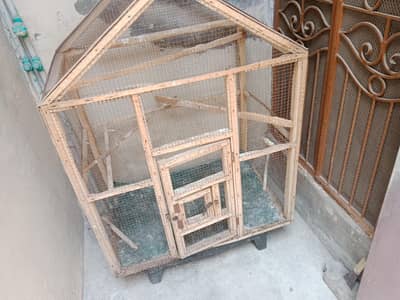 Cage for parrots