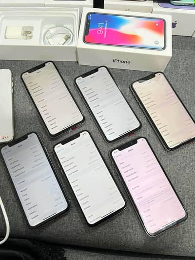 iphone x 256GB  (no open no repair) (PTA approved) all ok