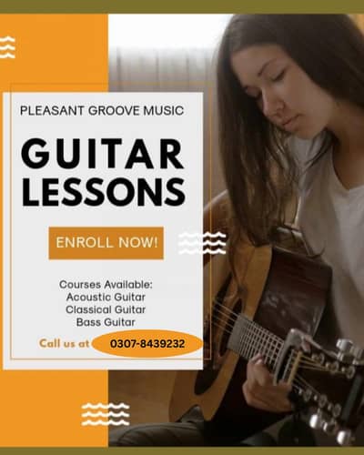Learn Guitar for beginners in Faisalabad I'm easiest and simplest way