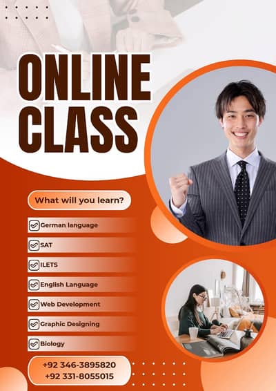 Online Classes | IELTS, SAT, English, German, Web Development & Graphi
