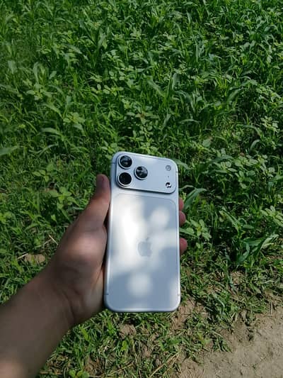 Apple iPhone 17 Pro Max jv 256 gb sliver  colour with box