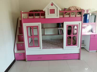 Bunk Bed  and dressing for Kids