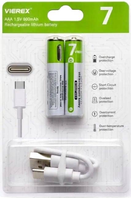 Rechargeable Cell With Type-C 0