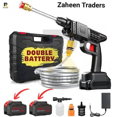 portable car washer battery opressure washer gun solar, bike washer