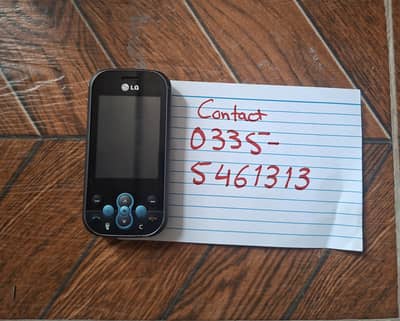 Original LG N98 Sliding Mobile