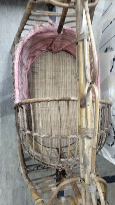 Cane cradle||Baby jhoola||Wooden swing|| Bamboo cot||baby cot for sale