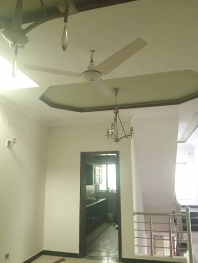10marla 3beds DD TV lounge kitchen attached baths neat clean upper portion for rent in G 13 3 islamabad