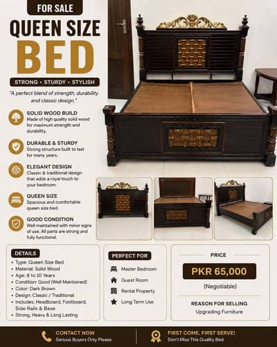 Queen Size Bed