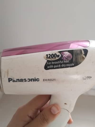 Panasonic Hair Dryer (Nozle not available)