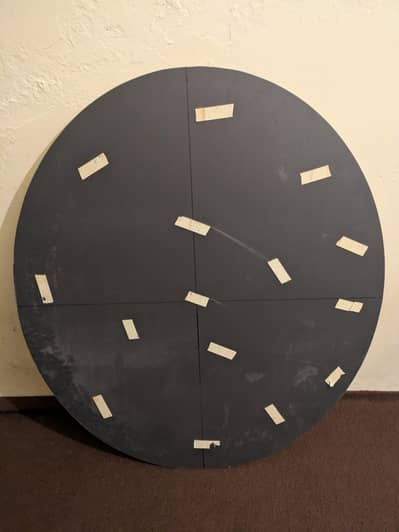 3x3 ft Round Wall Mirror – Good Condition