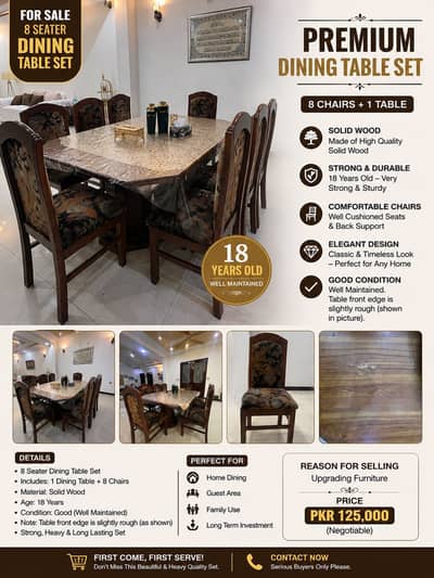 Premium Dining Table Set