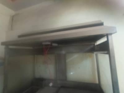shwarma counter burger counter fryer Pratha twwa bread stand