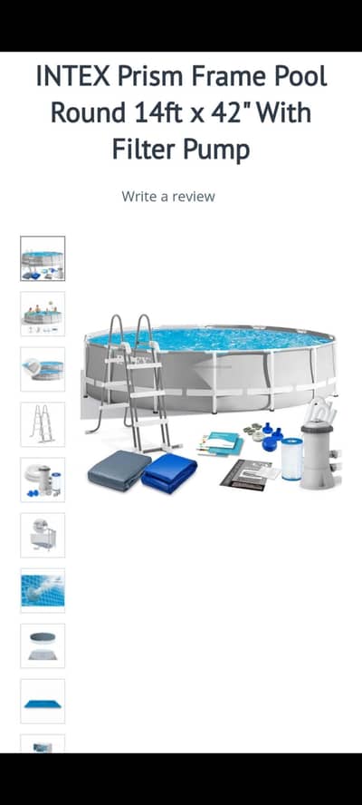 swimming pool intex