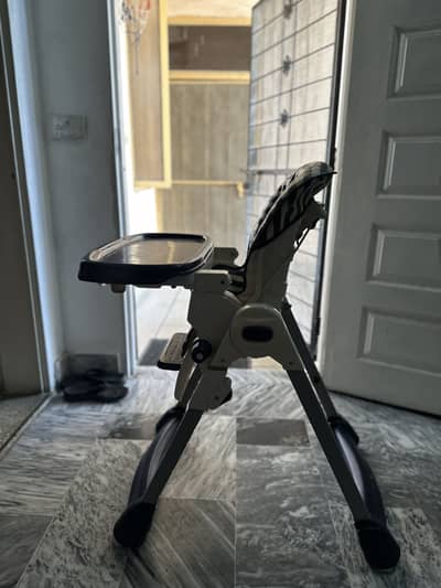 Adjustable Baby High Chair with Feeding Tray