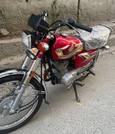 Honda 125 2025model contact no 03041671143
