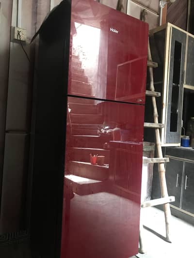 Haier Glass Fridge 10/10 all ok full size