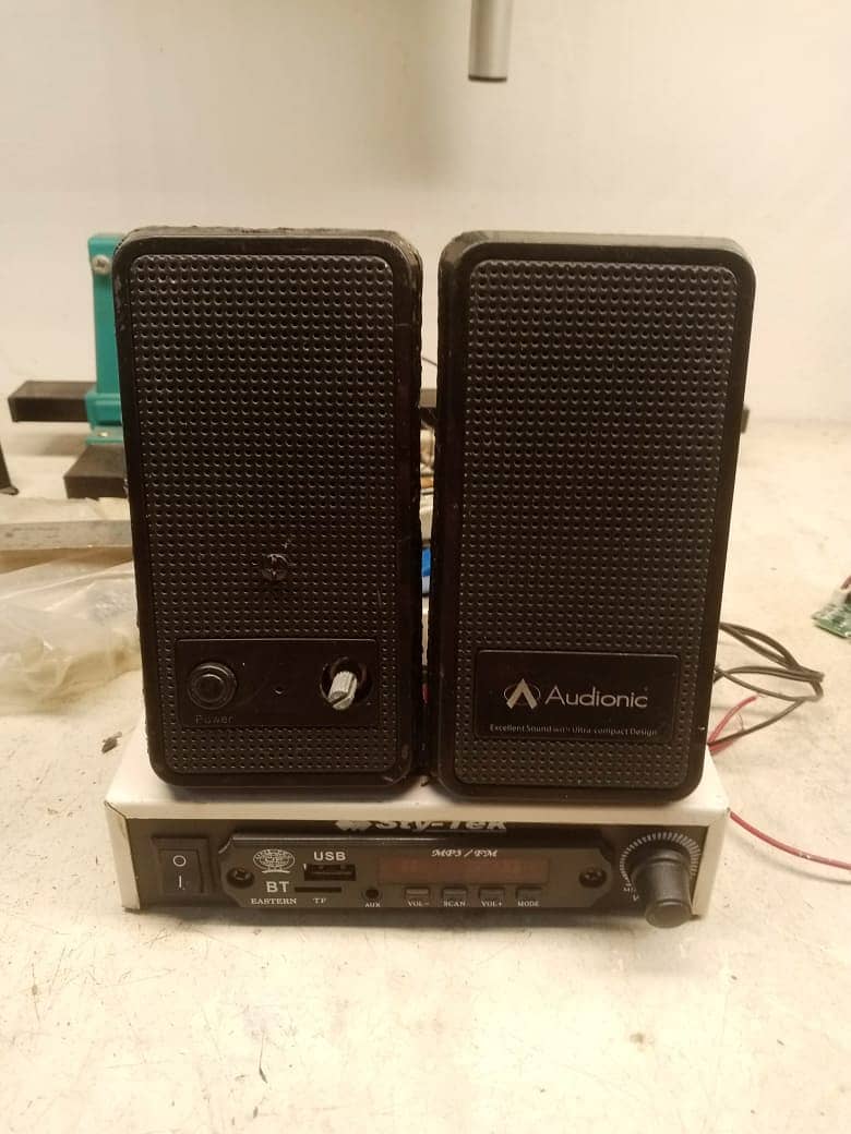 Audionic speakers with Sty-Tek ampifier 0