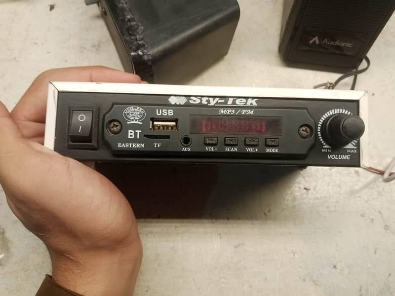 Audionic speakers with Sty-Tek ampifier 1