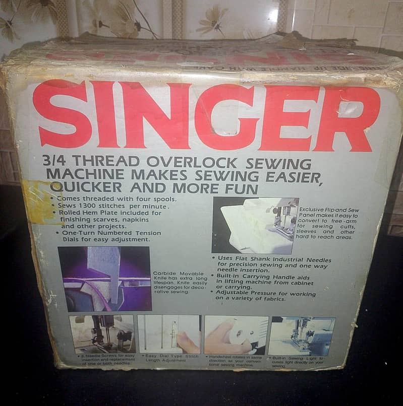Thread Overlock Sewing Machine 4