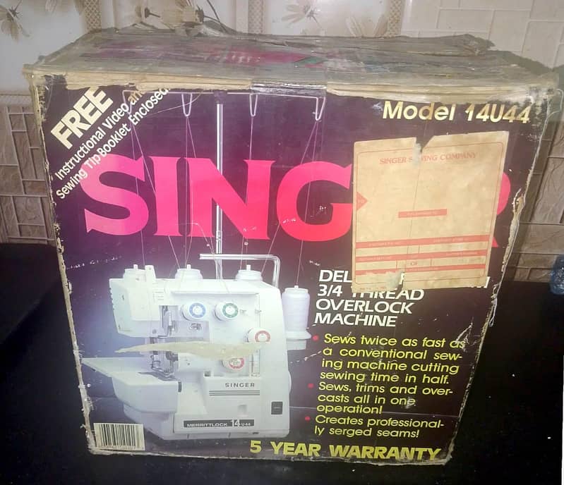 Thread Overlock Sewing Machine 6