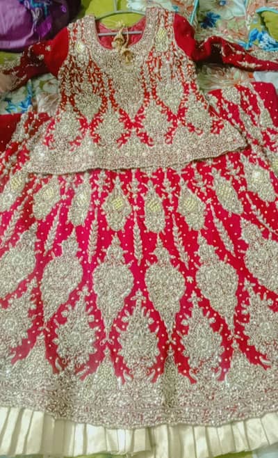 Bridal Lehnga just used once for 3/4 hours