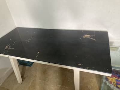 Original teak wood table
