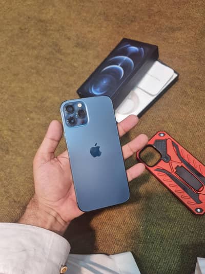 Apple iPhone 12 Pro Max 128gb PTA company pack AirTight mint condition