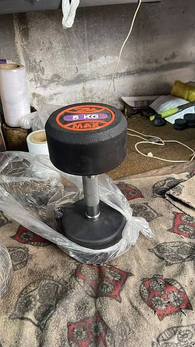 Dumbbel /rubber coated dumbbell /Rubber Dumbbells Lahore/Commercial