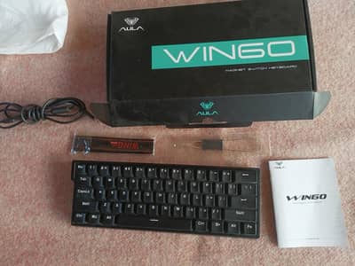 AULA WIN60 HE Magnetic Switch Keyboard | Rapid Trigger | SOCD | 8000Hz