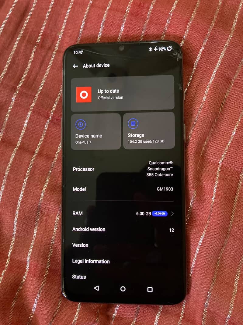 One Plus 7 7