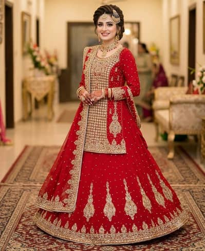 Bridal dress  | Wedding Lehnga | Bridal maxi | Lehenga