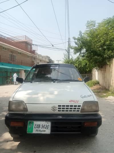 Suzuki Mehran VX 1997 model Lahore number 0315/57/61/854