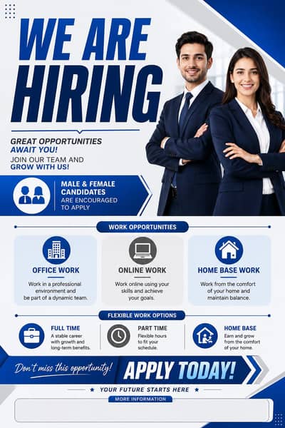 Golden opportunity available in Lahore.