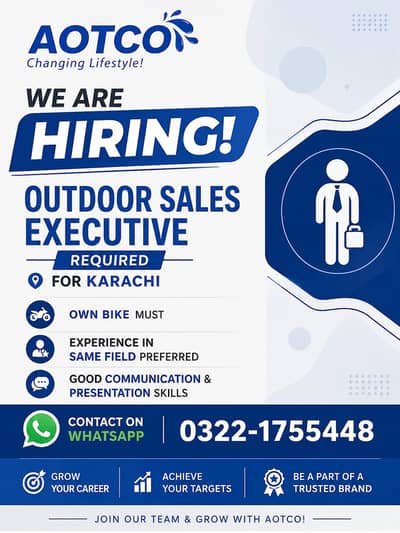 OUTDOOR SALES EXECUTIVE