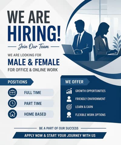 hiring now on urgent base