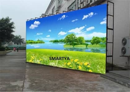 SMD screen Indoor Outdoor-Polestreamer-Digital kiosk standee-Smart led